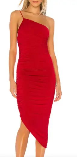 Lovers and Friends Milwood Midi Dress Red Size 10