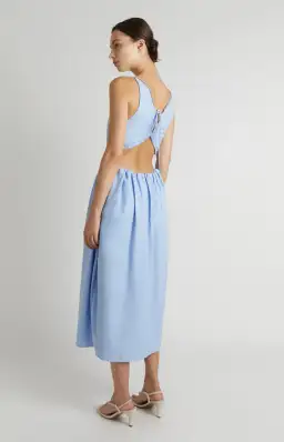 Camilla and Marc Kiri Dress Blue Size 6 for rent on The Volte - image 4