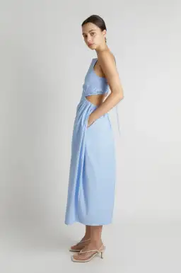 Camilla and Marc Kiri Dress Blue Size 6 for rent on The Volte - image 2