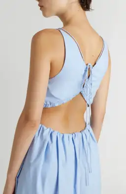 Camilla and Marc Kiri Dress Blue Size 6 for rent on The Volte - image 3