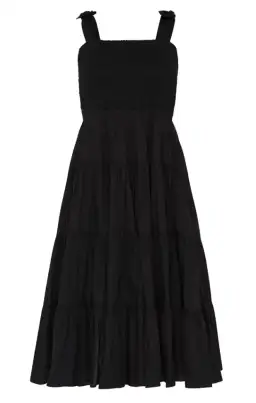 Aje Lagoon Dress Black Size 8 for rent on The Volte - image 5