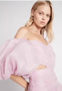 Aje Myriad Cut Out Mini Dress Lilac Purple Size 6 for rent on The Volte - image 5