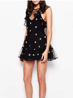 Alice McCall Fresh As A Daisy Mini Dress Floral Size 6 for rent on The Volte - image 2