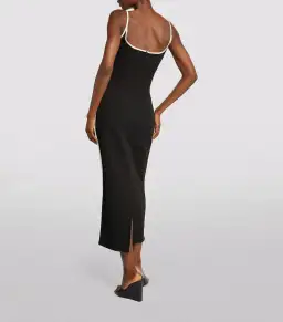 Paris Georgia Heart Maxi Dress Black