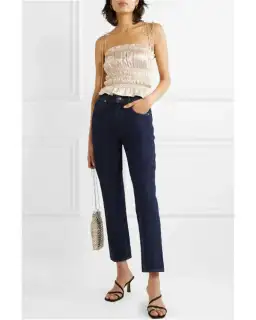 Reformation Viviana Top Cream Size AU 6