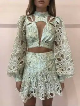 Acler Meredith Top Print Size 8 for rent on The Volte - image 5