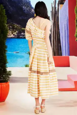 Trelise Cooper One Sided Love Dress Yellow