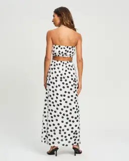 St Mrlo Blaire Midi Dress Print