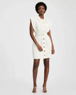Acler Westcroft Dress White Size 8 for rent on The Volte - image 1
