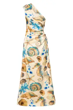 Sonya Moda Nour Seashell Maxi Dress Print Size 10 for rent on The Volte - image 6