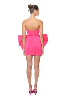 Eliya The Label Paris Mini Dress Pink Size 14 for rent on The Volte - image 2
