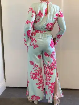 Sass & Bide Sweet Mercy Jumpsuit Mint Print