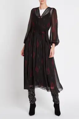 Sass and Bide Light As Air Dress Print Size 8