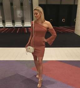 Keepsake Overpowered Mini Dress Pink Size 6