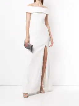Rebecca Vallance Venice Gown White Size 12 for rent on The Volte - image 1