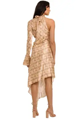 Bec and Bridge Anaconda Midi Dress Print Size 8