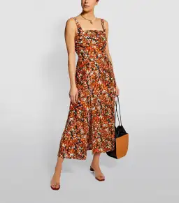 Camilla and Marc Asterid Midi Dress Print Size 10 