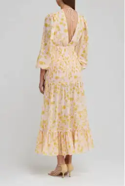 Significant Other Bernadette Dress Pineapple Palm Size 8  for rent on The Volte - image 4