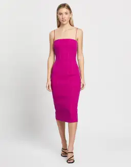 Misha Irisa Dress Pink Size 10/M for rent on The Volte - image 1