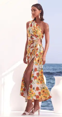 Sonya Moda Nour Maxi Dress Print Size 8 for rent on The Volte - image 3