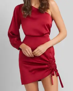Kookai Vangeline Dress Red Size 12 for rent on The Volte - image 2
