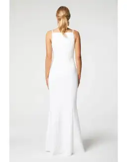 Elliatt Camille Gown White Size 8 for rent on The Volte - image 2