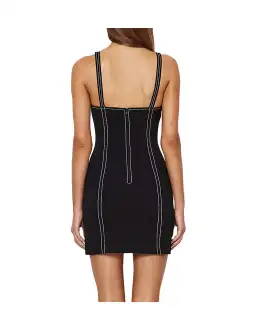 Bec & Bridge Mademoiselle Mini Dress Black Size 8