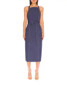 C/MEO Collective Talk That Dress Navy Size 6