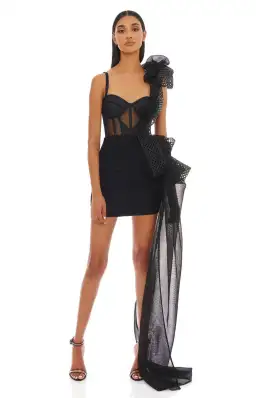 Eliya the Label Cheyanne Dress Black Size 6 for rent on The Volte - image 3