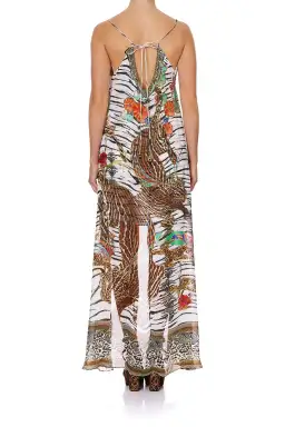 Camilla Cosmic Conflict Flared Mini Dress with Sheer Overlay Size M for rent on The Volte - image 2