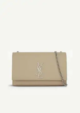 Saint Laurent Kate Monogram Shoulder Bag Nude for rent on The Volte - image 1