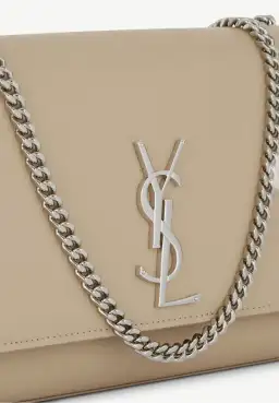 Saint Laurent Kate Monogram Shoulder Bag Nude for rent on The Volte - image 4