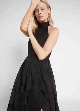 Aje Bungalow Sienna Dress Black Size 12 for rent on The Volte - image 4
