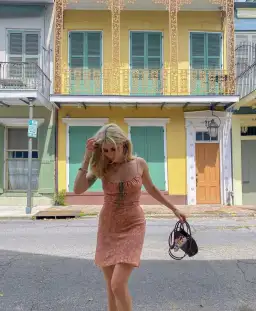 Realisation Par Inez Dress Dazed Print Size 6 for rent on The Volte - image 4