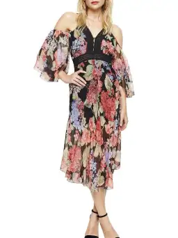 Alice McCall The Dreamer Floral Dress Print Size 10