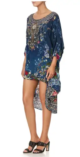 Camilla Dreams of Midsummer Scoop Back Hem Dress Print Size XS for rent on The Volte - image 4