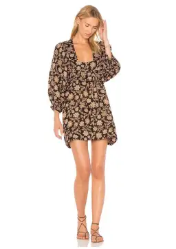 Zimmermann Tulsi Mini Dress Floral Size 8