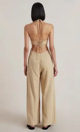 Bec & Bridge Monty Jumpsuit Pecan Brown Size 12 for rent on The Volte - image 2
