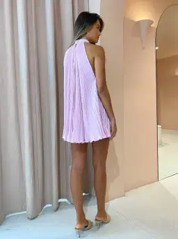 Lidee Amour Mini Dress in Floss Pink Size 8