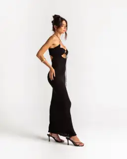 Arcina Ori Cindy Dress Black Size 6 for rent on The Volte - image 3