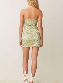 Bec & Bridge Cali Cruisin Mini Dress Green Size 8 for rent on The Volte - image 6