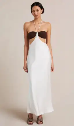 Bec & Bridge Nadia Cut Out Dress White Size 6 for rent on The Volte - image 1