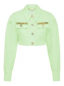 Alice McCall Catalina Jacket and Mini Skirt Set Lime Cream Size 10 for rent on The Volte - image 4