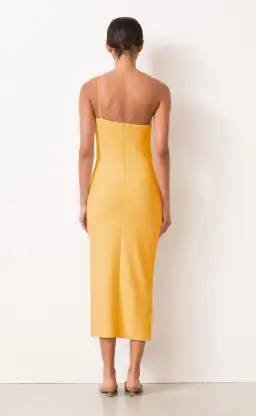 Bec & Bridge Raphaela Midi Dress Yellow Size 6 for rent on The Volte - image 2