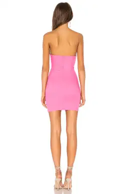 Superdown Stevie Sweetheart Mini Dress Pink Size 2