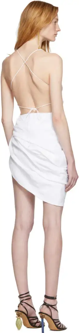 Jacquemus La Robe Saudade Dress Off White Size 38