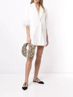 Rachel Gilbert Scout Dress White Size M / AU 12