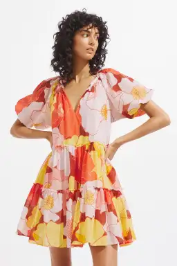 Steele Helio Dress Print Size XS  for rent on The Volte - image 6