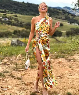 Sonya Moda Nour Yarden Floral Maxi Dress Print Size 8 for rent on The Volte - image 1