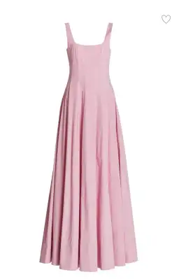 STAUD Wells Maxi Dress Pink Size 8 for rent on The Volte - image 3